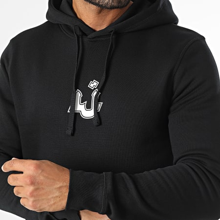 Mougli x La Jungle - Logo Hoodie Black White