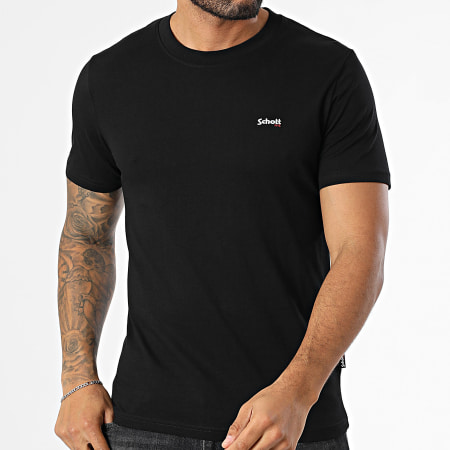Schott NYC - Camiseta Garras 1 Negro
