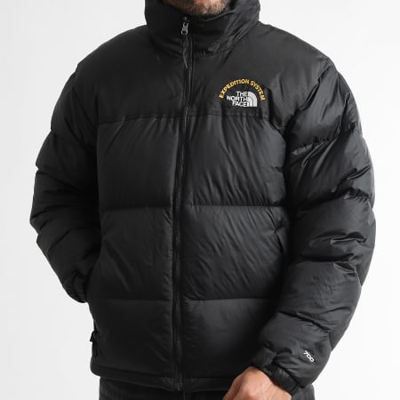 The North Face Doudoune Capuche Retro Nuptse 1996 A3C8D Noir LaBoutiqueOfficielle