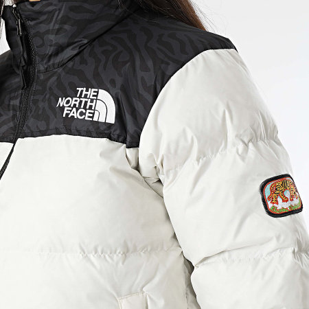 The North Face - Abrigo Mujer 96 Retro Nuptse A3XEO Blanco Negro