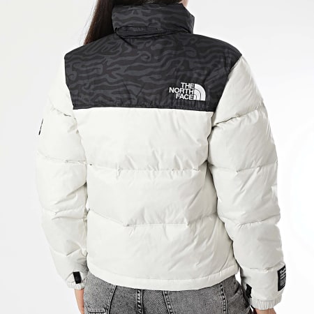 The North Face - Abrigo Mujer 96 Retro Nuptse A3XEO Blanco Negro