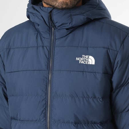 The North Face - Doudoune Capuche Aconcagua 3 Bleu Marine