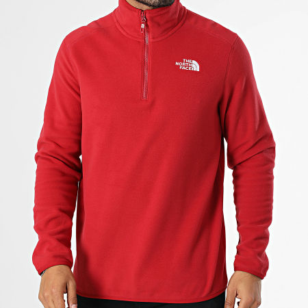 Polaire the north face rouge top