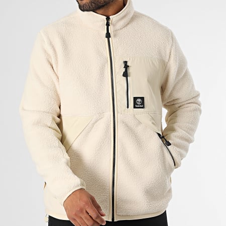 Timberland - A62EB Chaqueta polar con cremallera beige