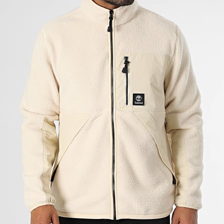 Timberland - A62EB Chaqueta polar con cremallera beige