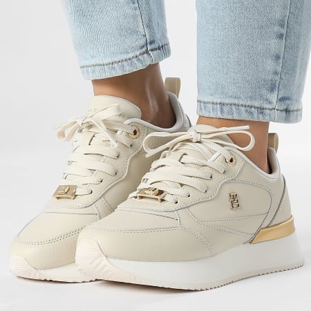 Tommy Hilfiger - Baskets Femme Feminine Runner 8117 Newsprint