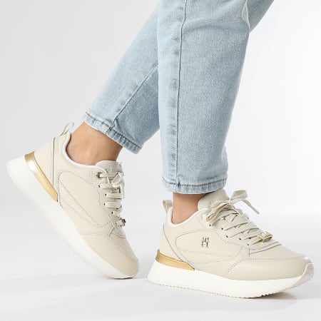 Tommy Hilfiger - Baskets Femme Feminine Runner 8117 Newsprint