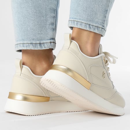 Tommy Hilfiger - Baskets Femme Feminine Runner 8117 Newsprint