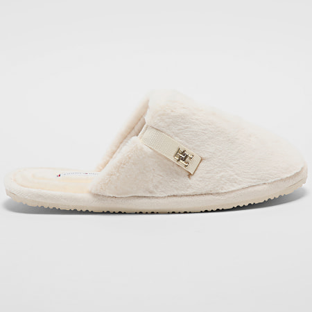 Tommy Hilfiger - Chaussons Femme Comfort Home Slipper 8138 Ancient White