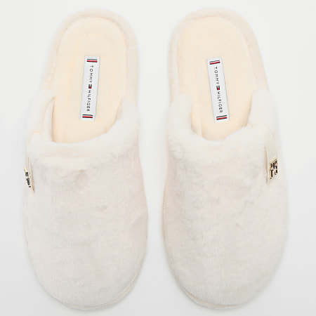 Tommy Hilfiger Pantofole Comfort da donna Pantofola da casa 8138 Bianco antico Ryses