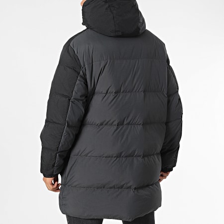 Tommy Jeans - Parka Two Tone 9999 Gris Anthracite Noir