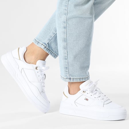 Tommy Hilfiger - Baskets Femme Essential 8261 White