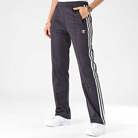 Adidas Originals Pantalon Jogging A Bandes Femme Classic IY2224 Violet Fonce LaBoutiqueOfficielle