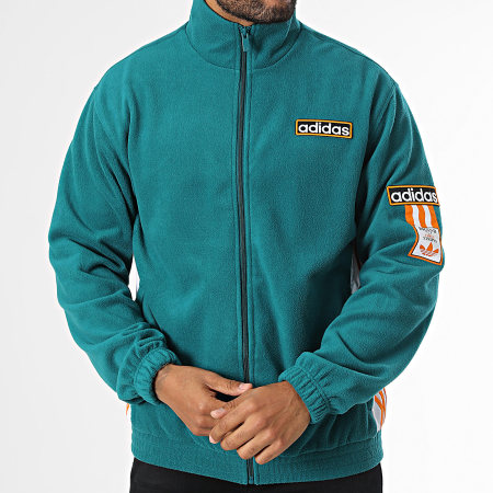 Adidas Originals - Adibreak IW5815 Duck Blue Stripe Zip Fleece