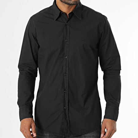 BOSS - Chemise Manches Longues Relegant 50518304 Noir
