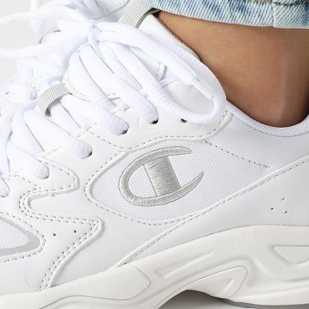 Champion Sneakers Women Countess S11723 White Grey Off White Ryses