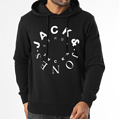 Jack And Jones Sudadera Warrior Negra Ryses
