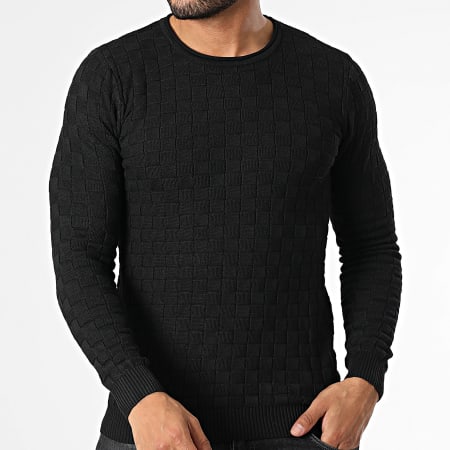 John H - Pull A Carreaux Noir