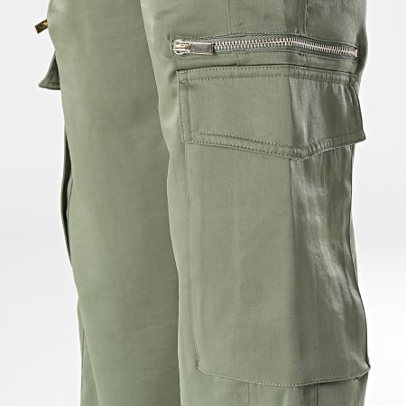 Kaporal - Pantalon Cargo Femme Slam Vert Kaki