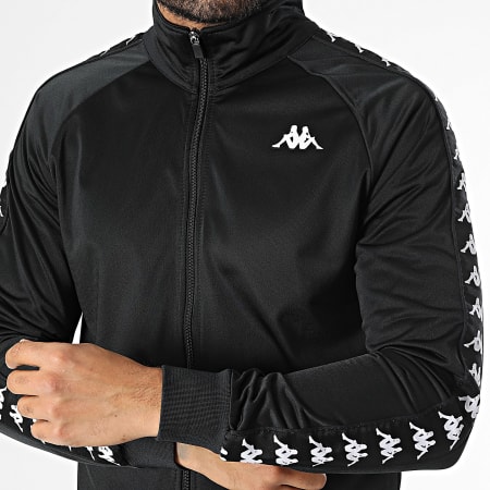 Kappa Banda Anniston Sudadera con cremallera 301EFU0 Negro Ryses