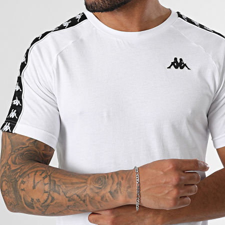 Kappa - Camiseta Banda 303UV10 Blanca
