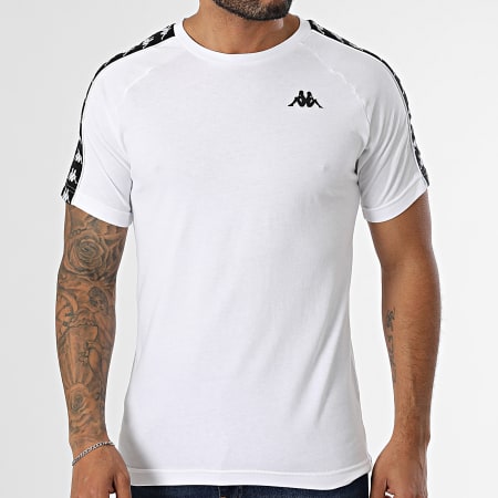 Kappa - Camiseta Banda 303UV10 Blanca