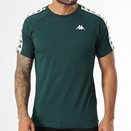 Kappa - Camiseta Banda 303UV10 Verde Oscuro