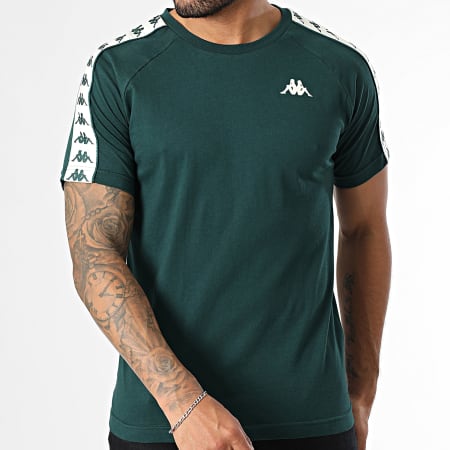 Kappa - Camiseta Banda 303UV10 Verde Oscuro