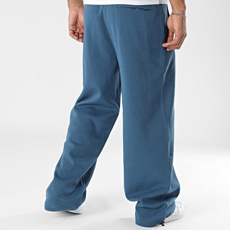 Kappa - Papilogt 351M8CW Pantalón de chándal con banda azul marino