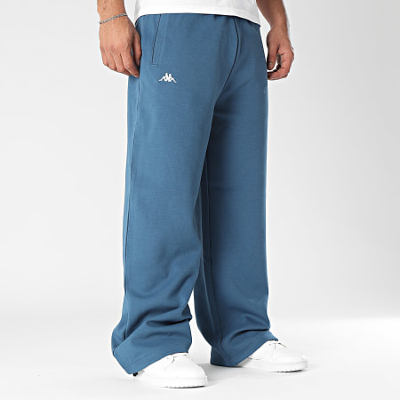 Kappa - Papilogt 351M8CW Pantalón de chándal con banda azul marino