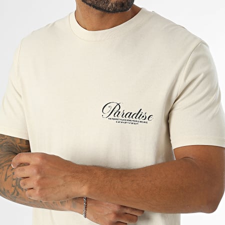 Luxury Lovers - Tee Shirt Oversize Large Paradise Cherry Beige