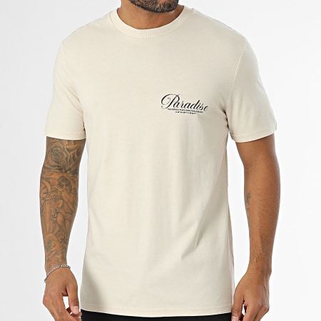 Luxury Lovers - Tee Shirt Oversize Large Paradise Cherry Beige