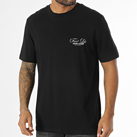 Luxury Lovers - Oversize Tee Large Fast Life Negro