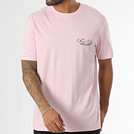 Luxury Lovers - Tee Shirt Oversize Large Fast Life Pink