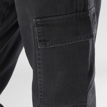 Only - Pantalon Cargo Jean Femme Manga Gris Anthracite