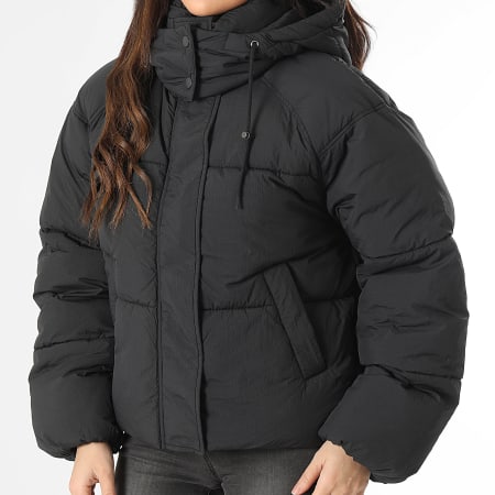 Piumino con cappuccio Hope Short Puffer Donna Nero