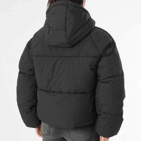 Piumino con cappuccio Hope Short Puffer Donna Nero
