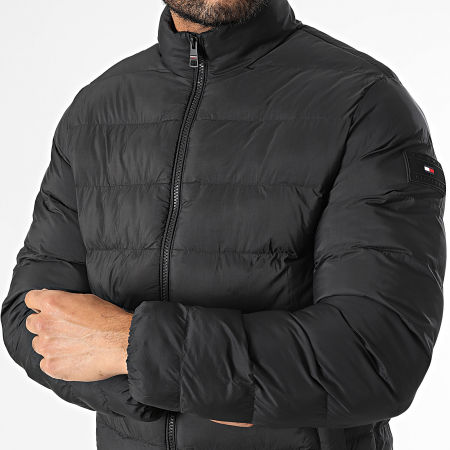 Tommy Hilfiger - Doudoune Mid Weight Stand Collar 7259 Noir