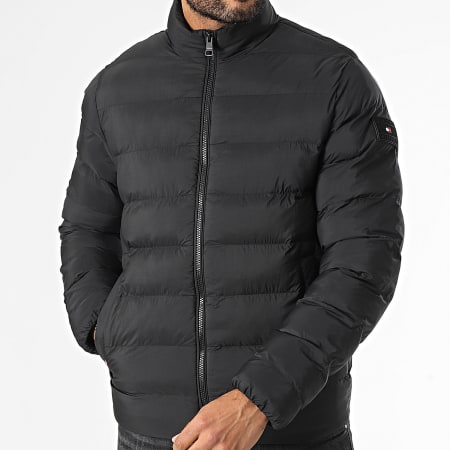 Tommy Hilfiger - Doudoune Mid Weight Stand Collar 7259 Noir
