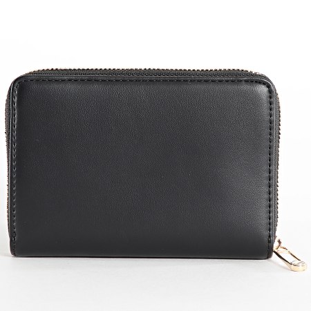 Tommy Hilfiger - Portafoglio Jacquard da donna 7153 Nero Marrone