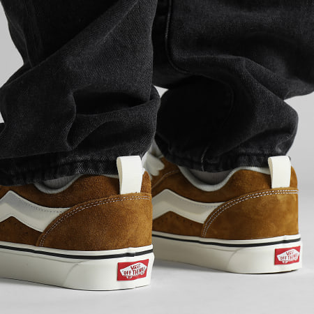 Vans - Knu Skool CS0BRO1 Zapatillas de ante marrón cerdo