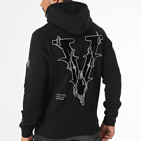Vrunk - Felpa con cappuccio Grafity Edition Nero - Ryses