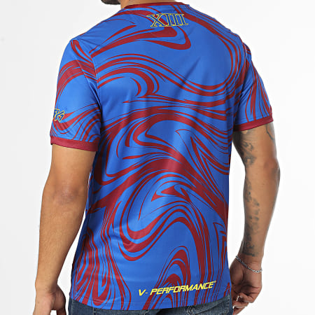 Vrunk - Maillot Barcelona Bleu Roi Bordeaux