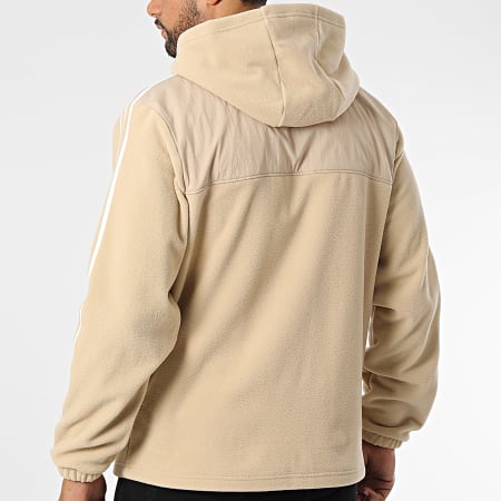 Adidas Originals - Sudadera con capucha y cremallera IZ2487 Beige