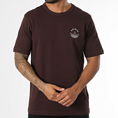 Adidas Originals - Tee Shirt GRFX IX9610 Marron