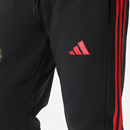 Adidas Sportswear - Pantalon Jogging A Bandes Manchester United IT4179 Noir