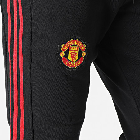 Adidas Sportswear - Pantalon Jogging A Bandes Manchester United IT4179 Noir