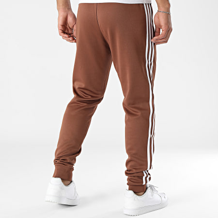 Adidas Originals IY9866 Pantaloni da jogging a bande marroni Ryses