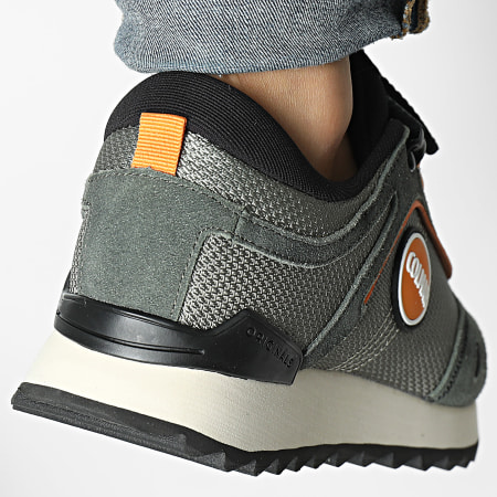 Colmar - Travis Sport Umby 065 Khaky Groen Zwart Oranje Sneakers
