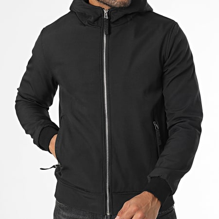 Frilivin - Veste Zippée A Capuche Noir